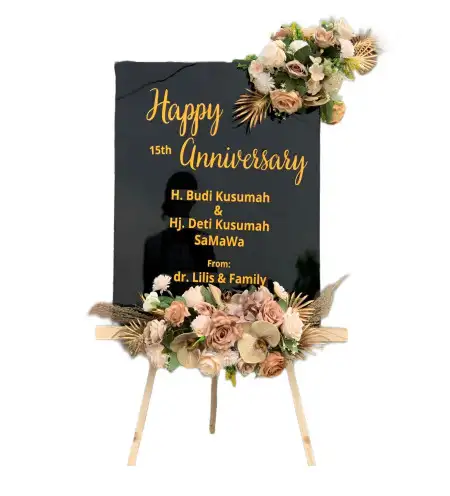 Papan Bunga Akrilik Seboro